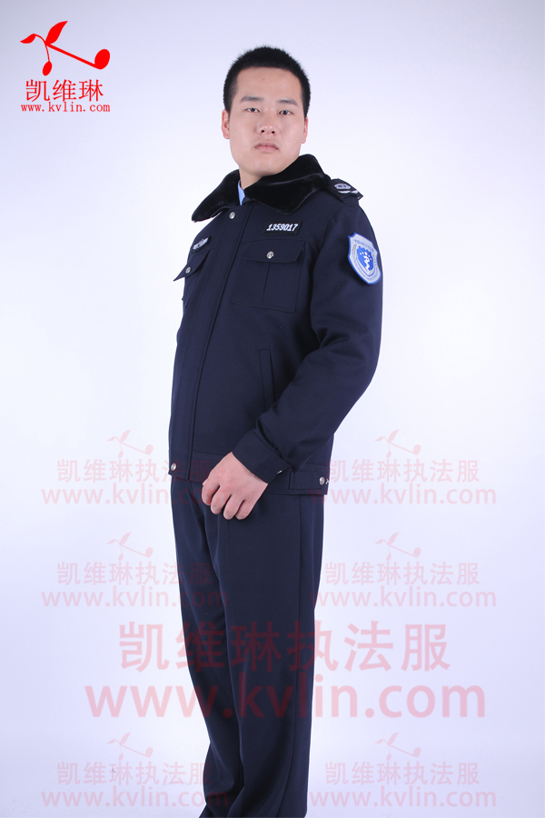 动物卫生监督冬季服装男士冬执勤服