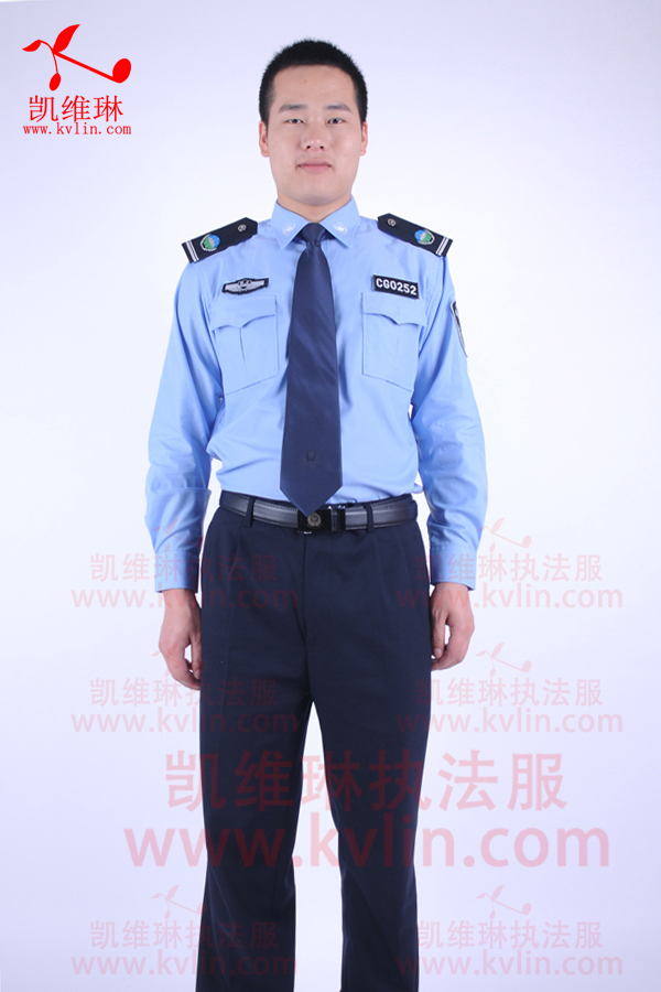 自然资源执法制服男士制式长袖衬衣