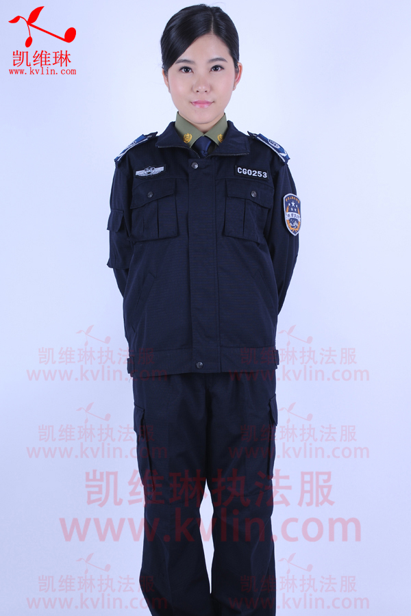 精品推荐 城管执法制服女士作训服-城管标志服-行政执法-综合执法制服