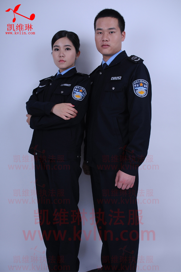 精品推荐 安全监察制服男女春秋执勤服样式