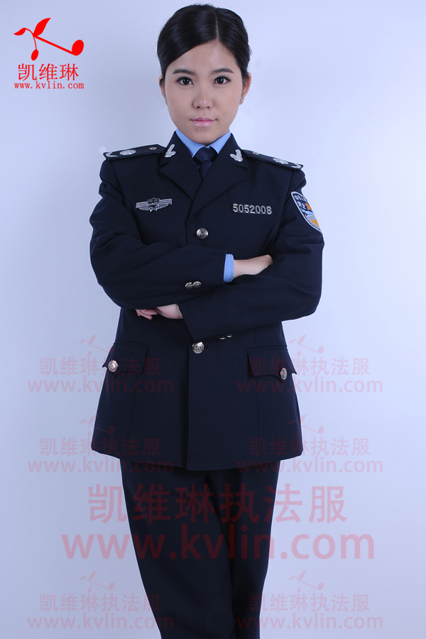 安全监察制服女士冬季常服样式