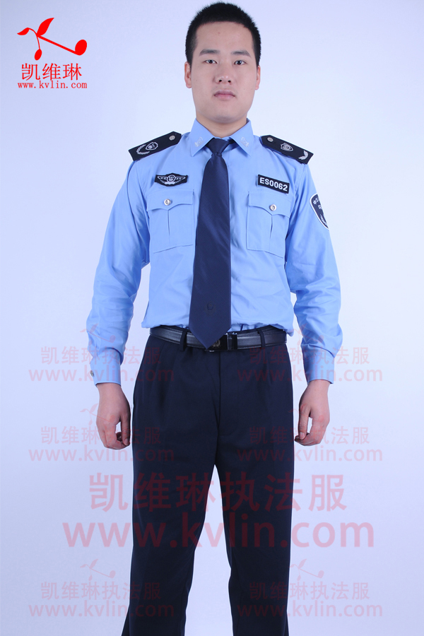 环境监察制服男士制式长袖衬衣