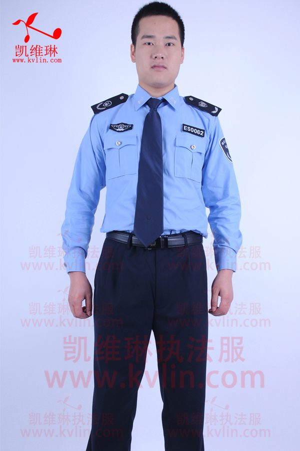环境监察制服男士制式长袖衬衣