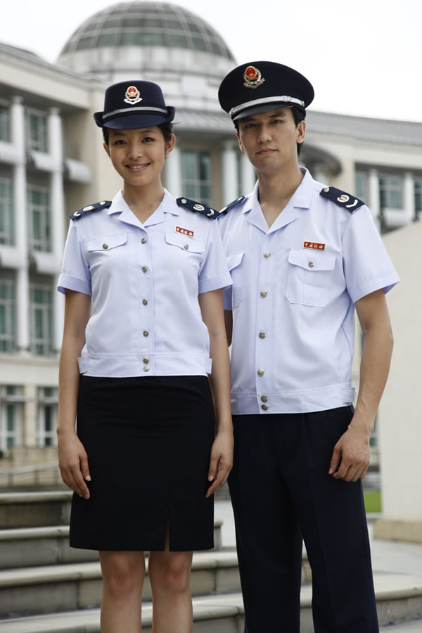 税务夏装制服
